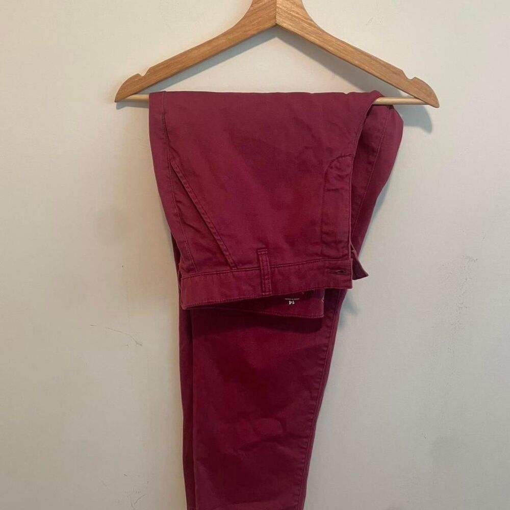 St-john-s-bay Women's Burgundy and Red Trousers
